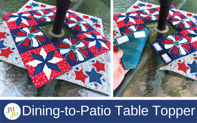Fresh Take Friday: From Dining Table to Patio — A Versatile Table Topper Makeover